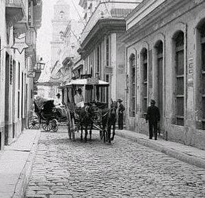La Habana nocturna a finales del siglo 19