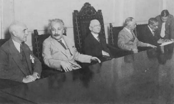 Albert Einstein en la Sociedad de Ingenieros