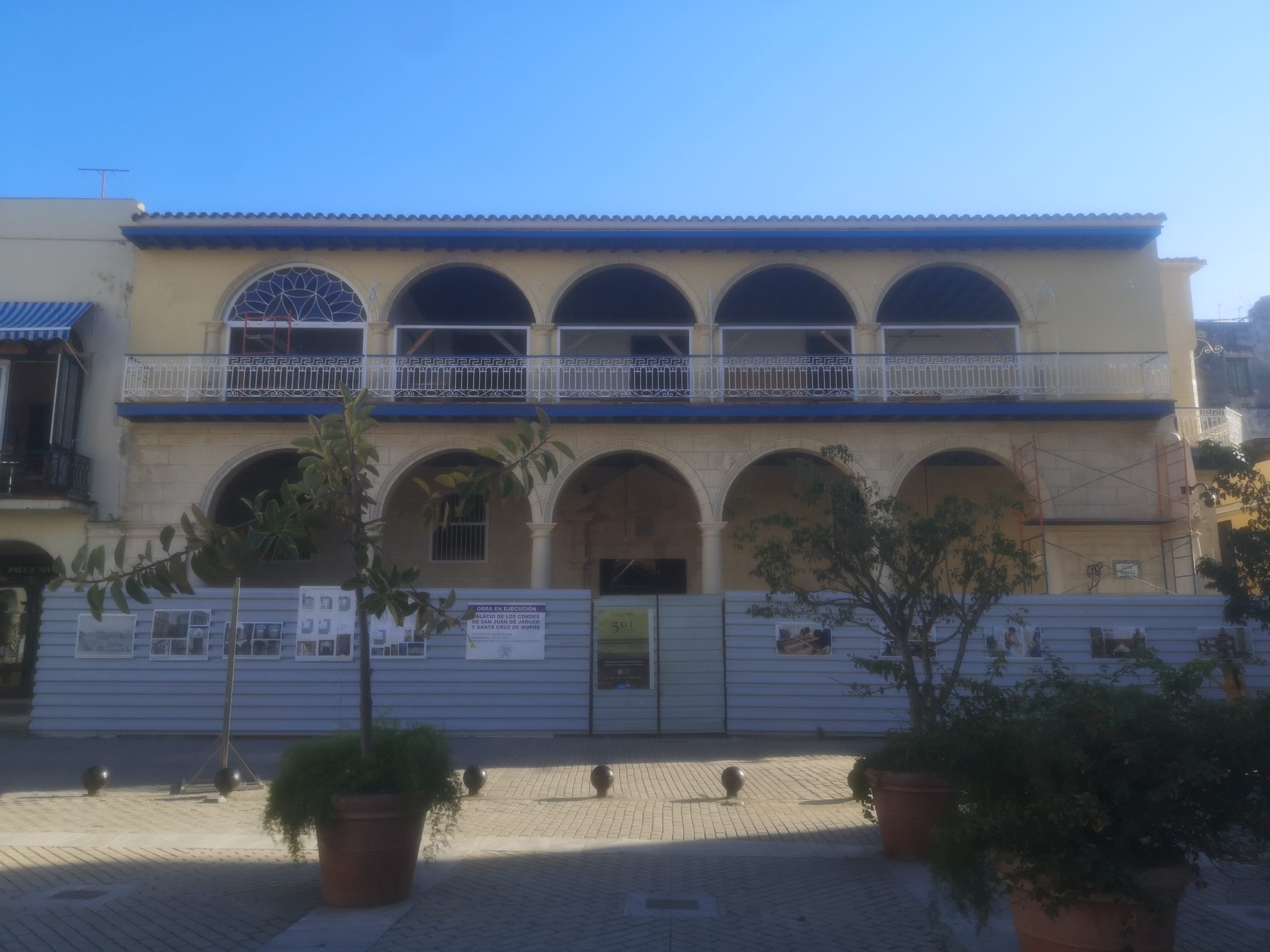 El palacio de los condes de Jaruco, testigo de la Plaza Vieja  desde 1734