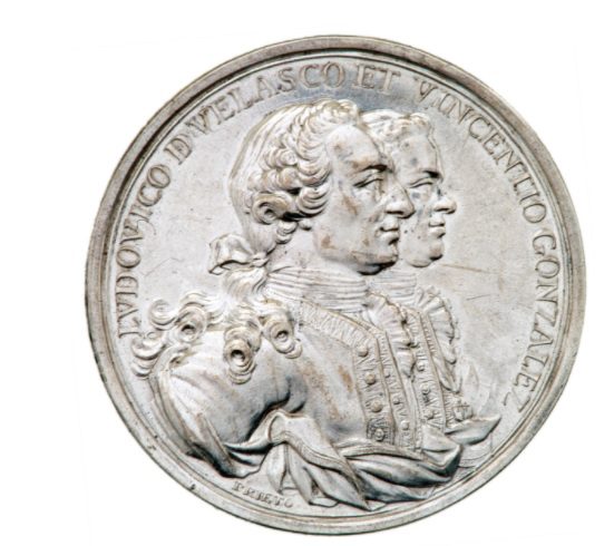 Luis de Velasco Moneda de Plata 1763