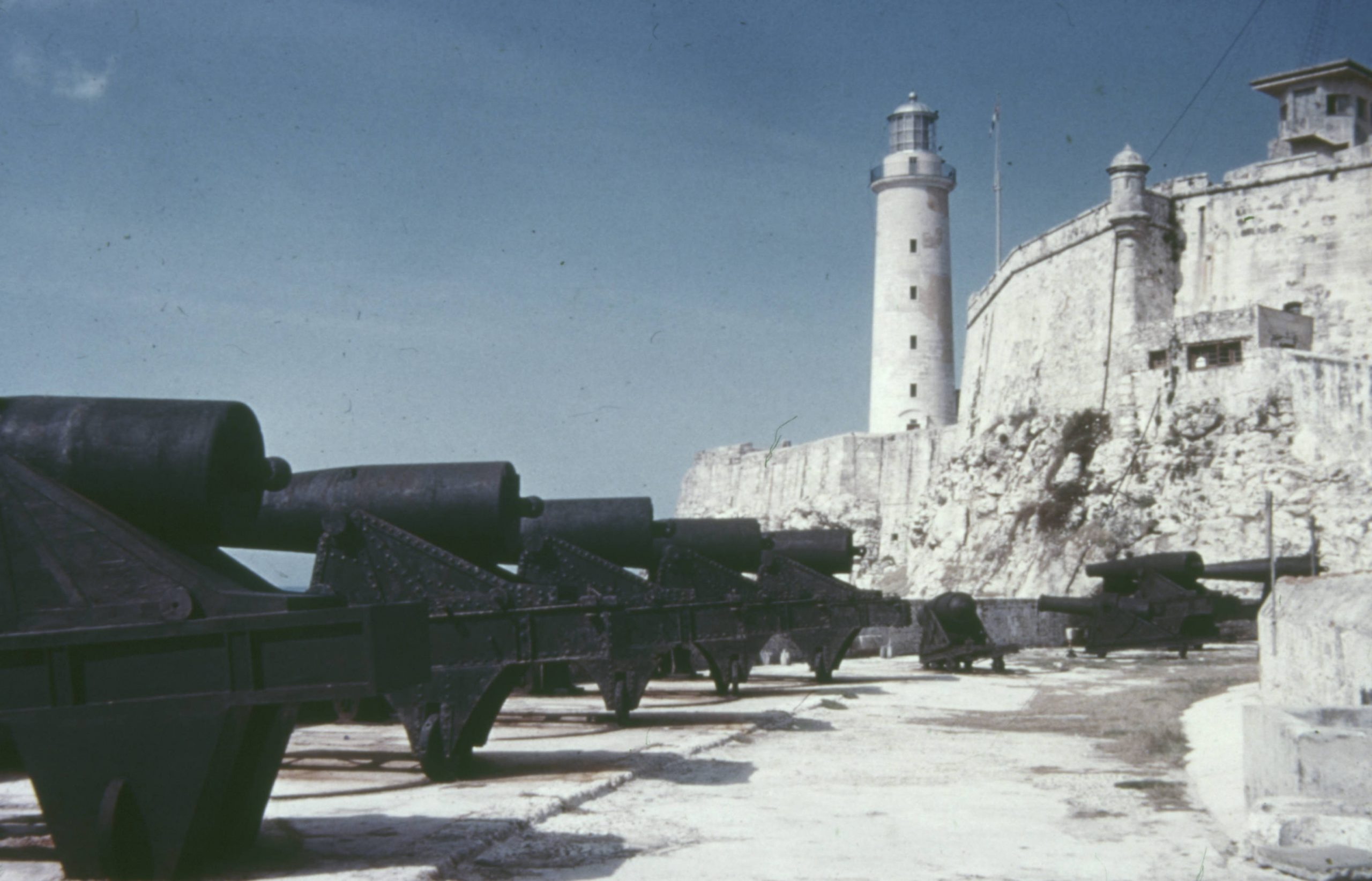 Castillo del Morro, cañones