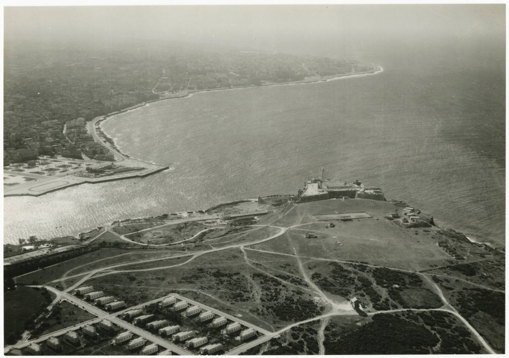 Morro.Vista Aérea. 1949