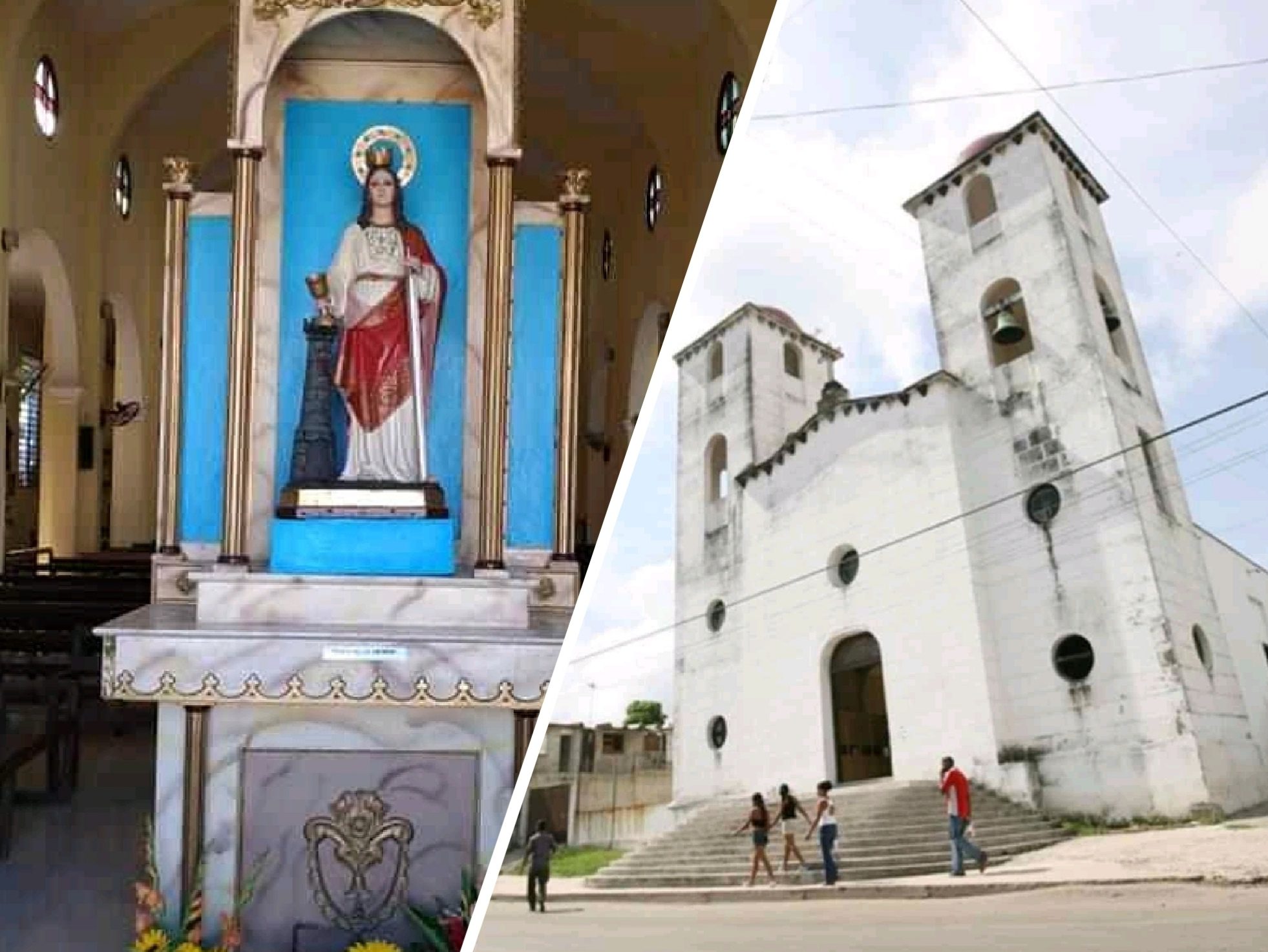 Santuario Nacional de Santa Bárbara en Párraga… ¡Qué viva changó señores!
