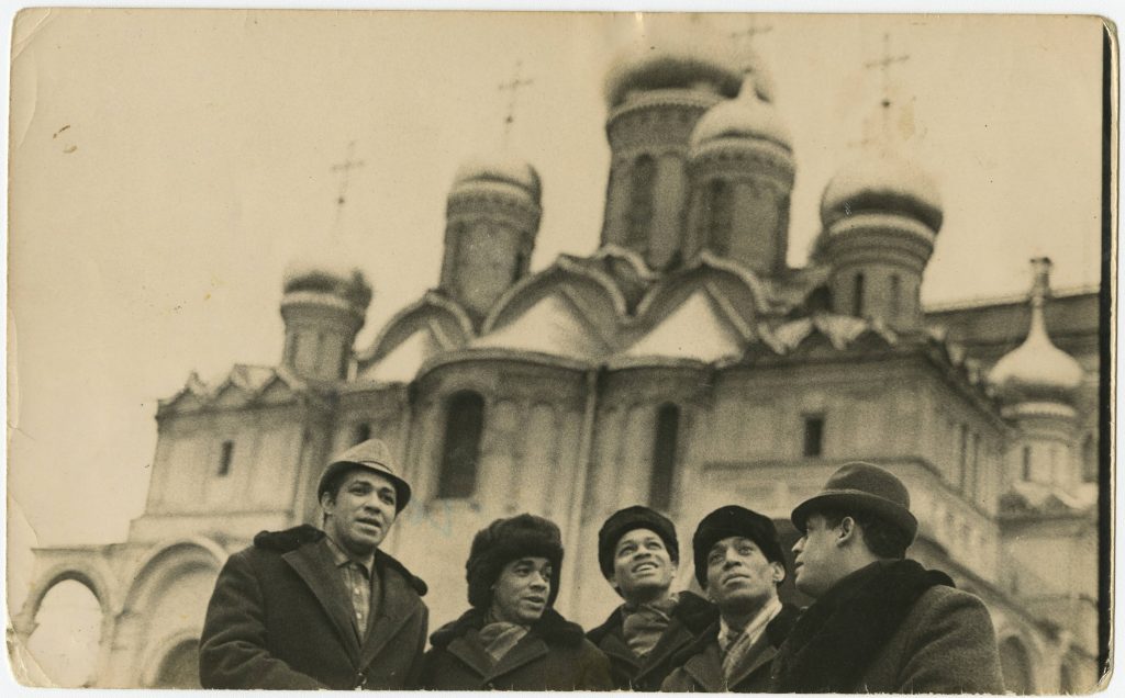 Los Zafiros, grupo cubano, en Moscú