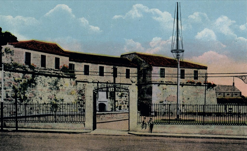 Castillo de la Real Fuerza (La Fuerza) a finales del siglo XIX 