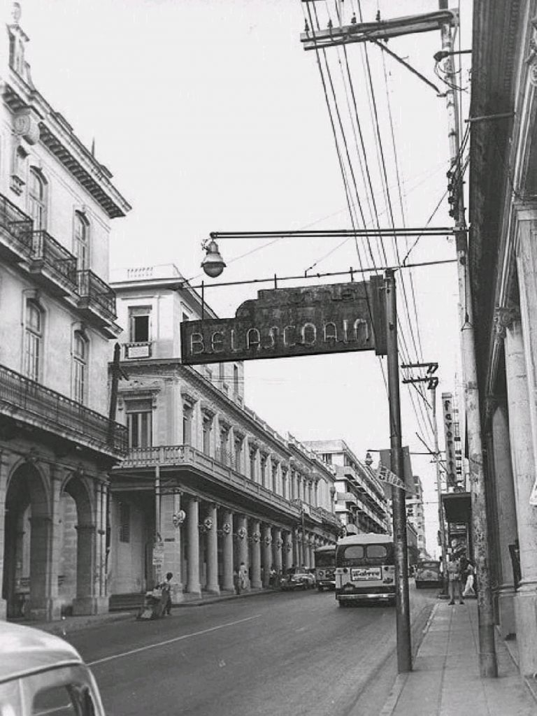 Calle Belascoaín en la década de los 50