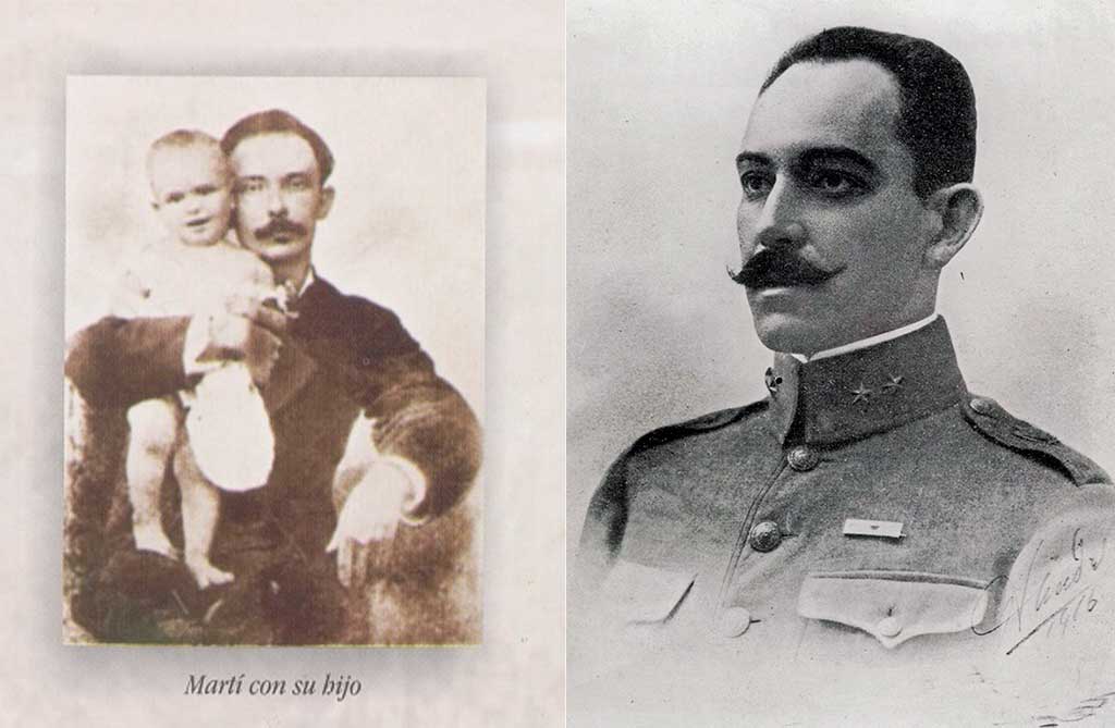 José Martí y su hijo, José Francisco Martí