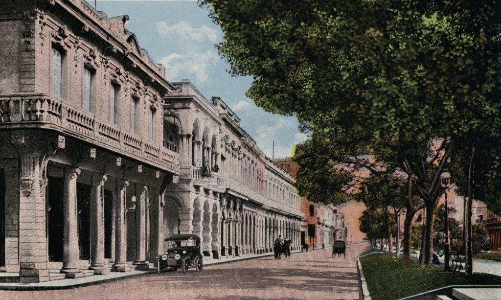 Paseo del Prado en 1910