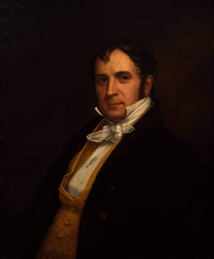 Retrato dde Juan Bautista Vermay (1833) por Eliab Metcalf