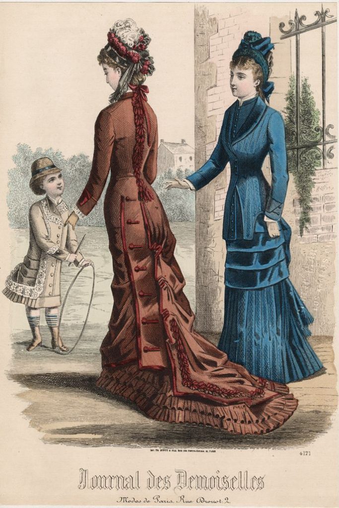 moda francesa 1878