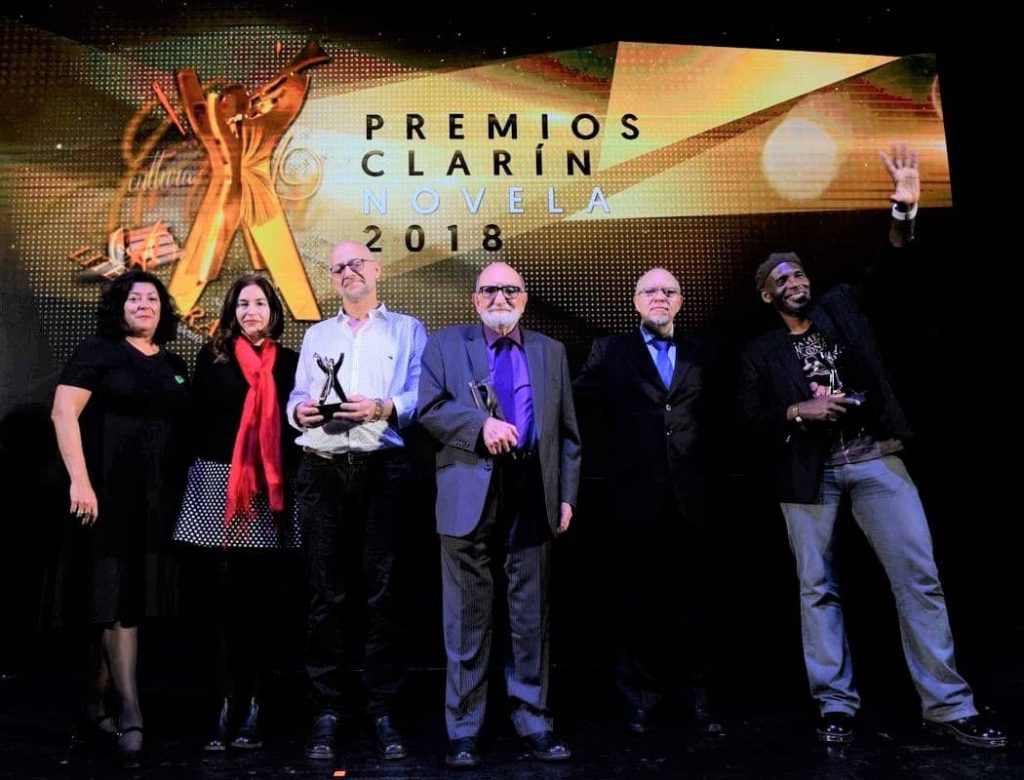 Marcial Gala en los Premios Clarín de Novela 2018