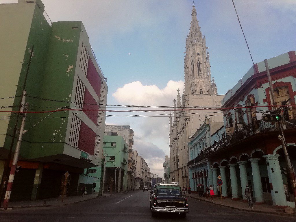 Calle Reina Habana Cuba