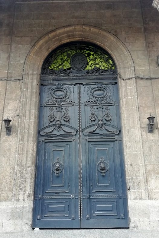 Puerta del Palacio de Villalba. Calle Ejido