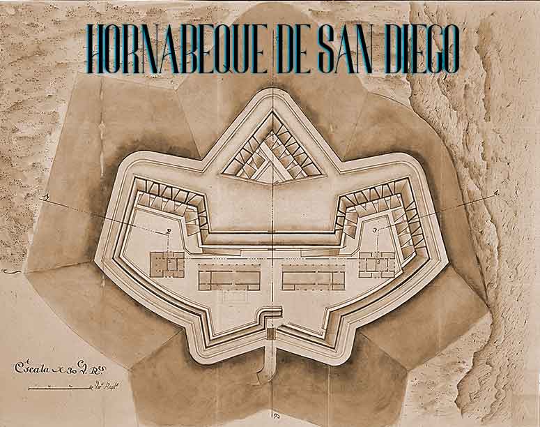 El hornabeque de San Diego, el fuerte que debía proteger a la fortaleza de La Cabaña
