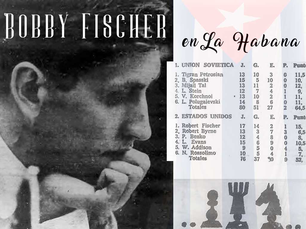 Bobby Fischer, un genio del ajedrez en La Habana en plena guerra fría