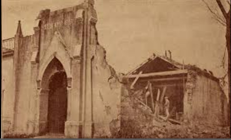 iglesia de Catalina de Guines ciclon del 26