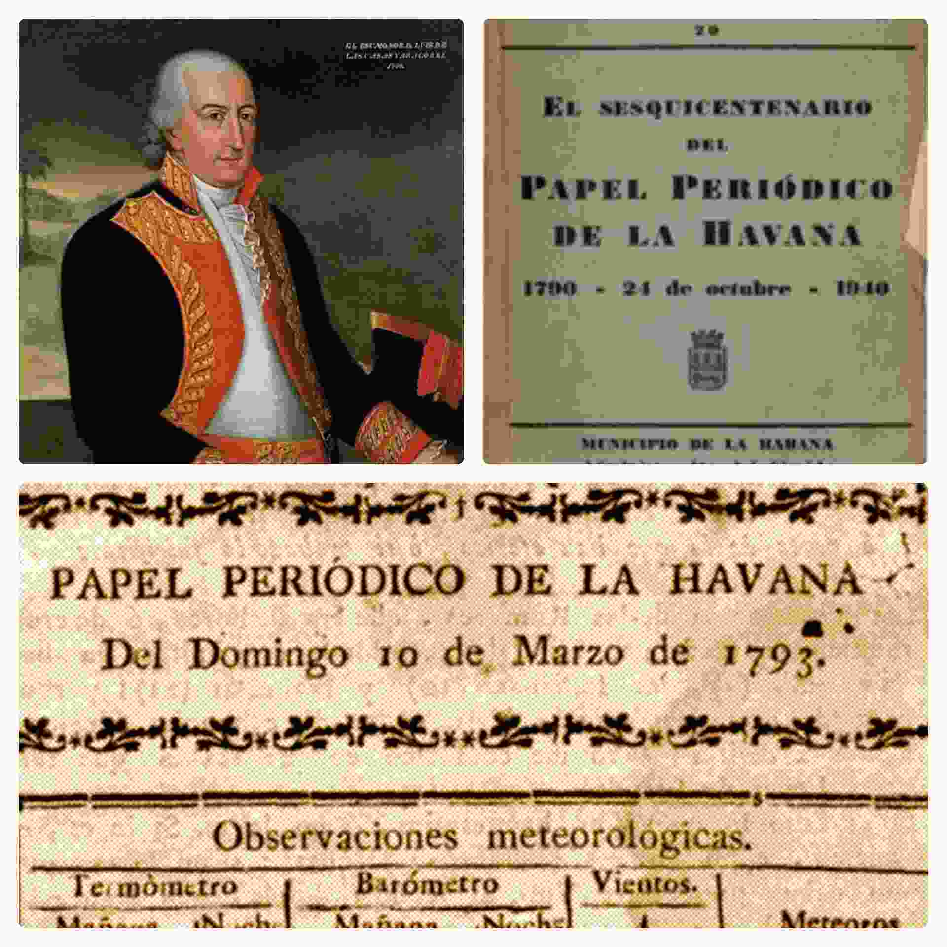 El Papel Periódico de La Havana (1790) – Periódicos de La Habana