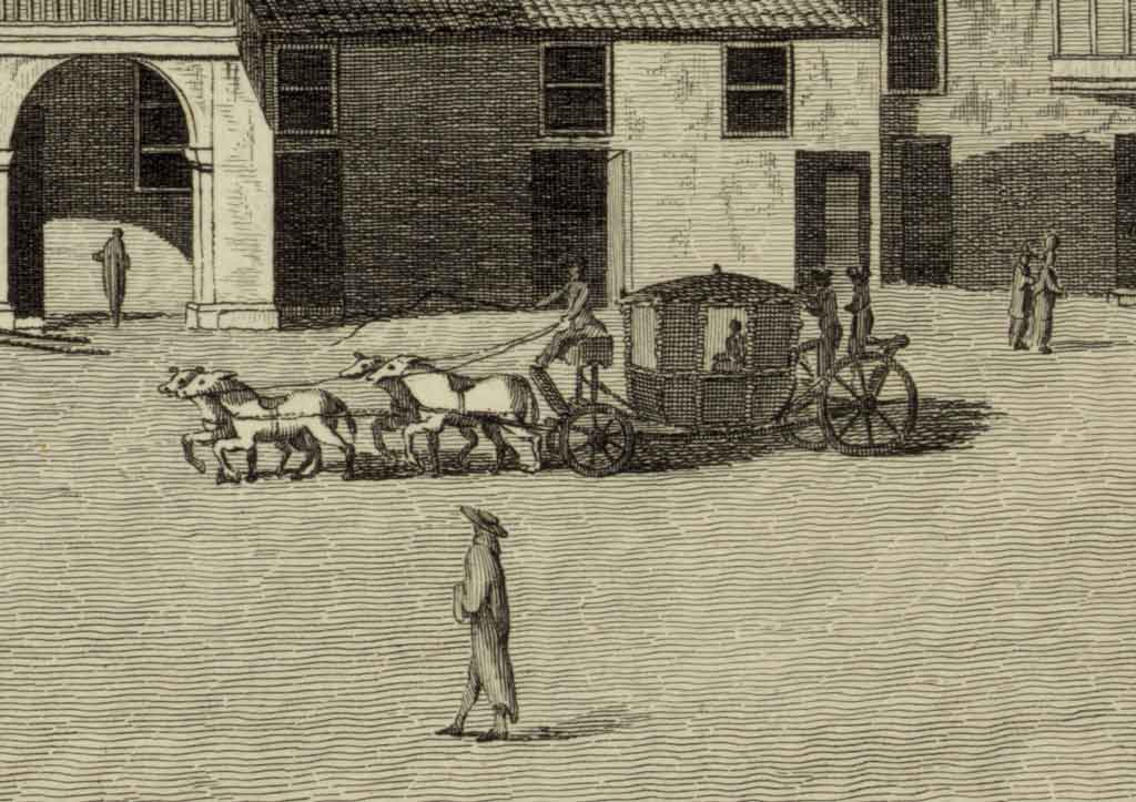 carruaje siglo XVIII