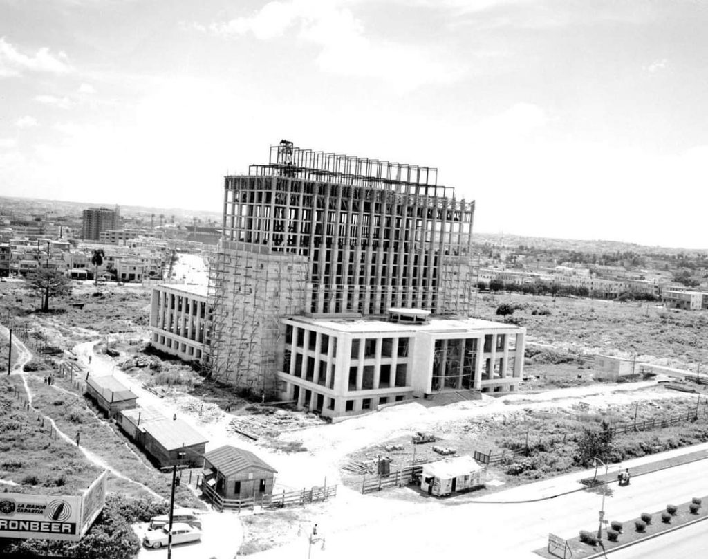 Biblioteca Nacional de Cuba en construccion