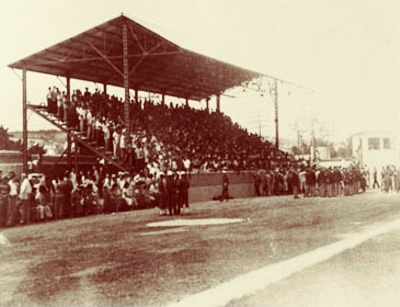 Estadio Palmar de Junco, donde se efectuó el primer juego oficial de béisbol cubano