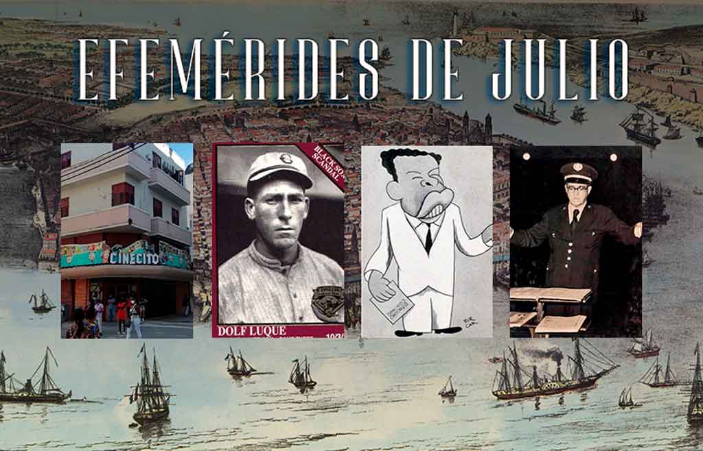 Efemérides de julio – La Habana