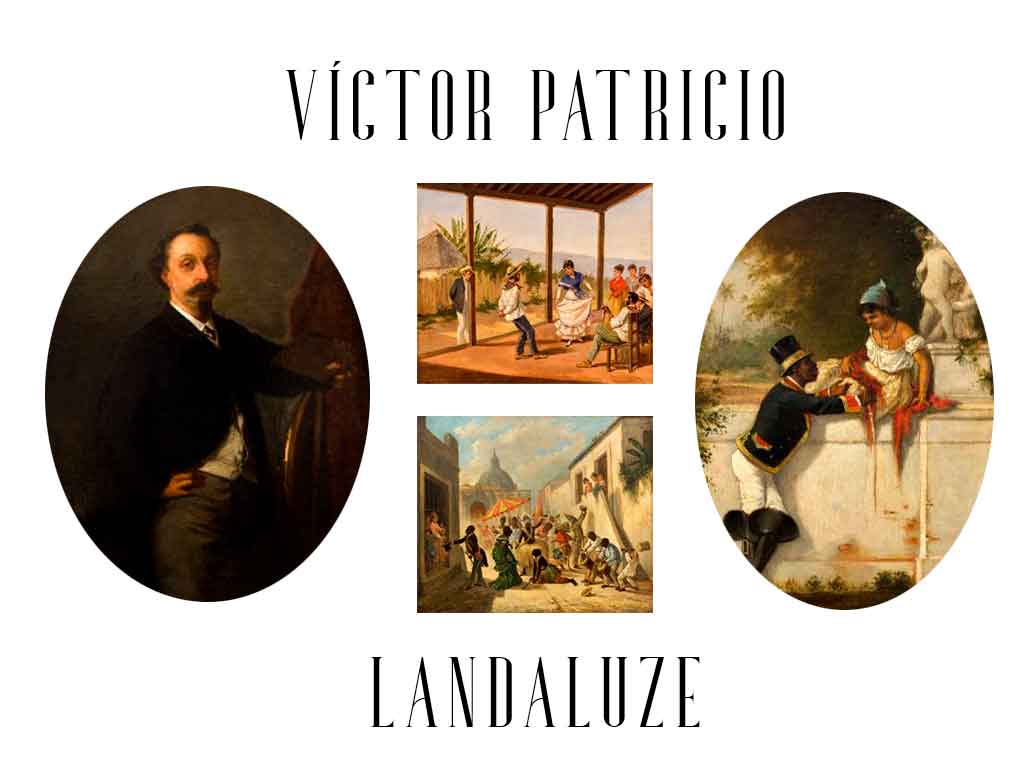 Víctor Patricio Landaluze, pintor costumbrista y dibujante reaccionario