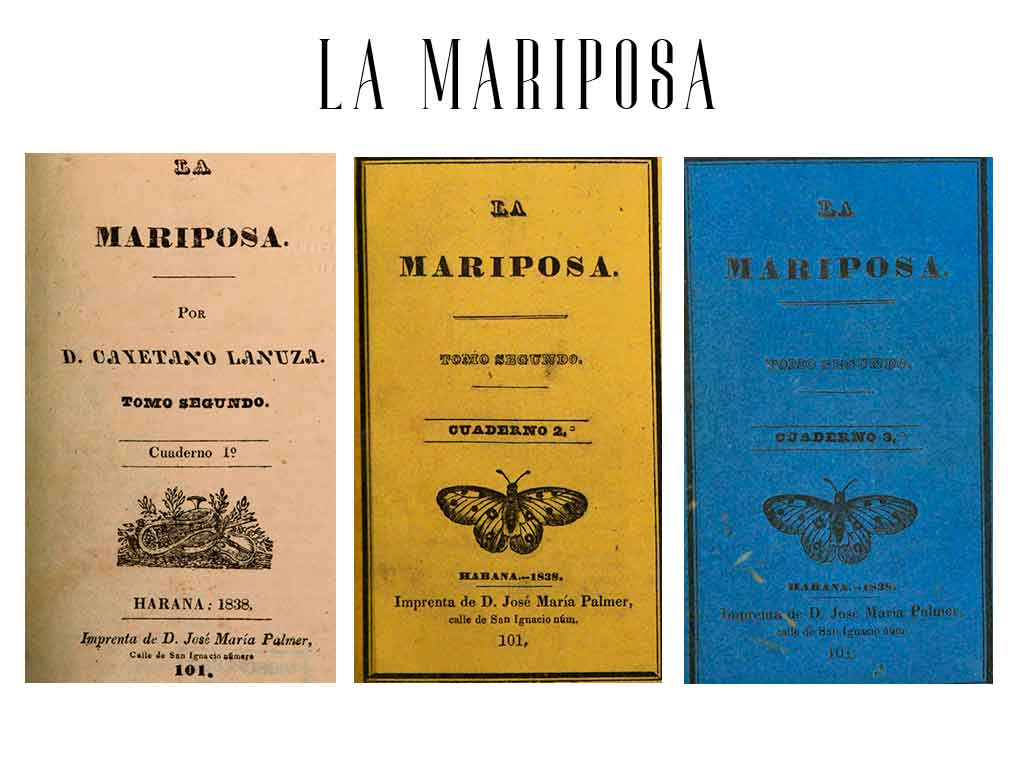 Revista La Mariposa (Vieja prensa de La Habana)