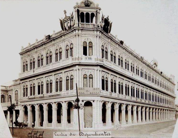 El Centro de Dependientes de Prado y Trocadero (Clubes de La Habana)
