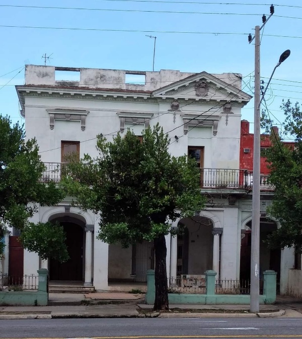 Antigua casa de Manuel Rivero Gándara en el Vedado de La Habana 