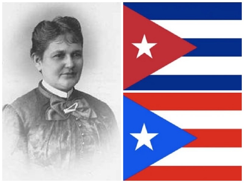Lola Rodríguez de Tió… «Cuba y Puerto Rico son de un pájaro las dos alas»