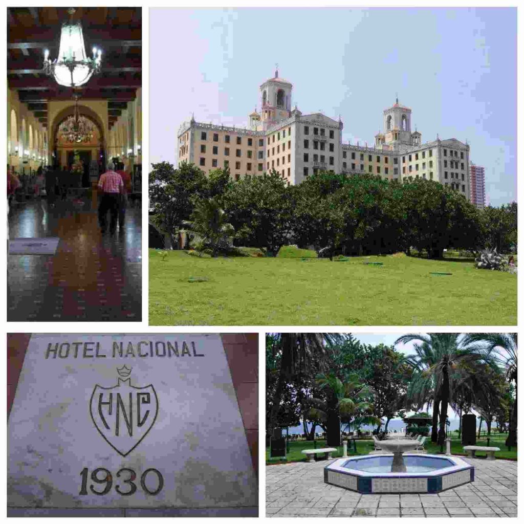 Hotel nacional de Cuba collage 2021