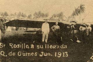 El vuelo de domingo rosillo en 1913