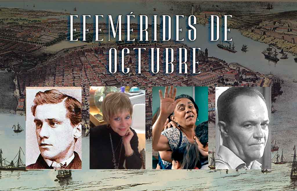 Efemérides de octubre – La Habana