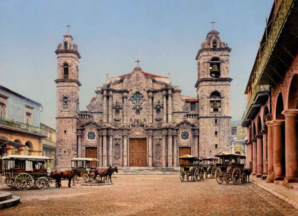 La Catedral de La Habana, barroca y majestuosa
