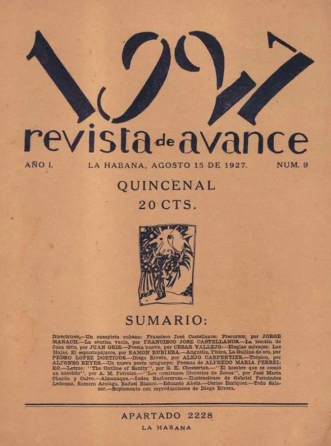 Juan Marinello y la Revista Avance