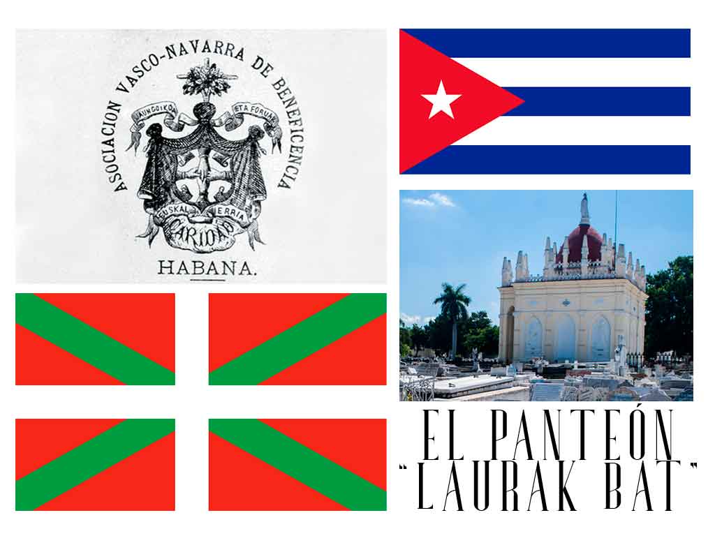 Asociación Vasco-Navarra de Beneficencia de La Habana y el panteón «Laurak Bat»