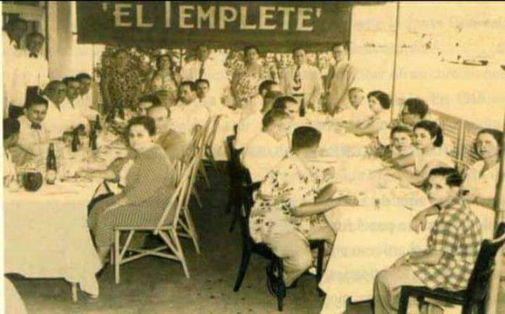 Banquete en el restaurante El Templete