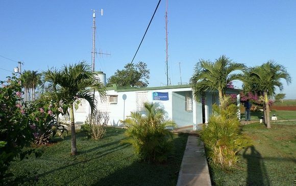 Estación meteorológica de Bainoa, donde se han registrado algunas de las temperaturas más frías de Cuba