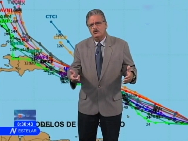 José Rubiera, la 1ra cara del tiempo en Cuba
