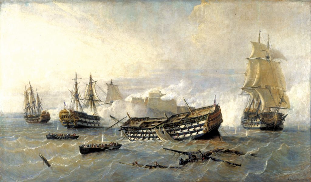 Defensa del Morro 1762