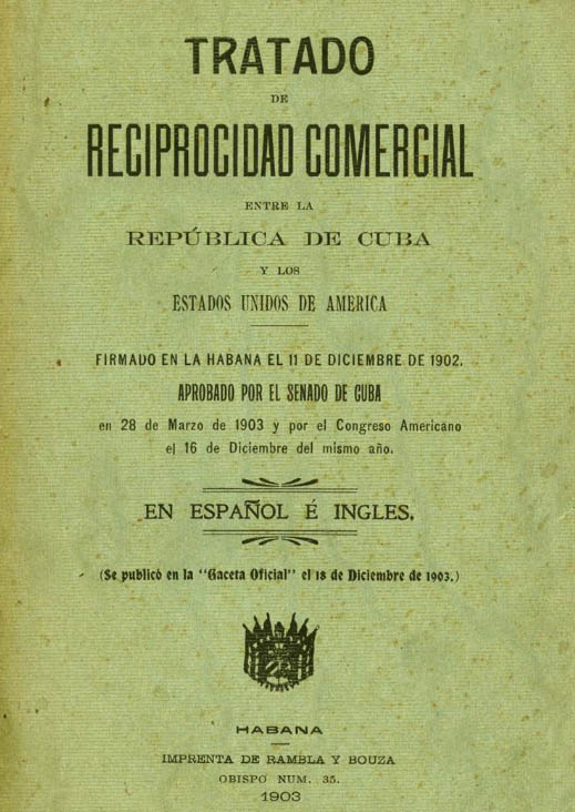 Tratado de Reciprocidad Comercial de 1903