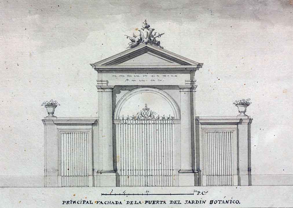1780-_Puerta_del_Jardín_Botánico_de_Madrid