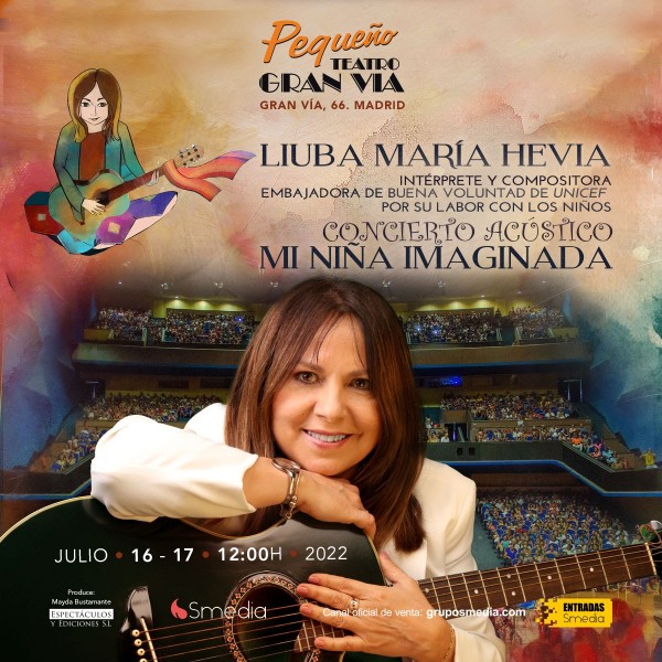 Cartel promocional de Liuba María Hevia
