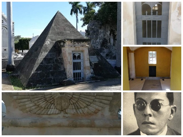 Curiosidades del Cementerio de Colón: La pirámide del arquitecto José F. Mata