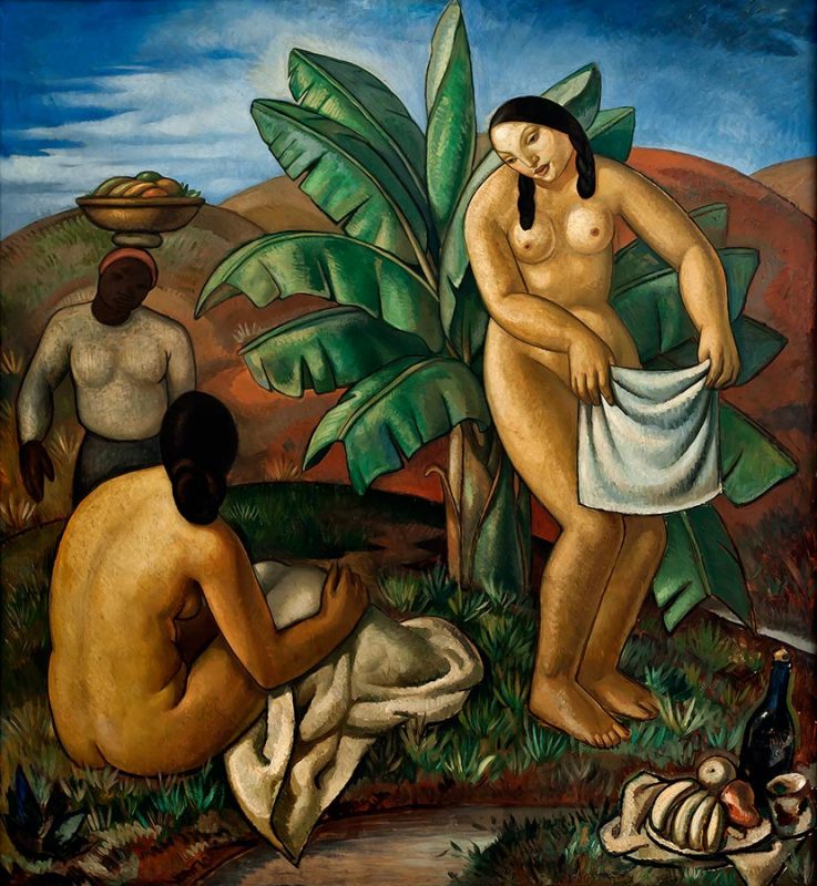 Antonio Gattorno. Mujeres y Plátanos, 1927. Primera Exposición de Arte Moderno en Cuba