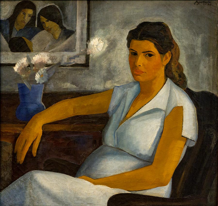 Jorge Arche. Retrato de Mary, 1936. Primera Exposición de Arte Moderno en Cuba