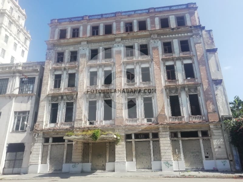 Ruinas del Hotel New York en La Habana 