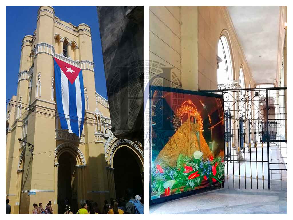 Santuario Diocesano de Nuestra Señora de la Caridad, donde antes estuvo la iglesia de La Salud (Así cambió La Habana)