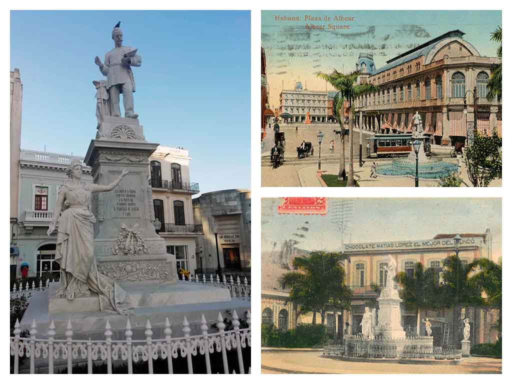 El monumento a Albear, el homenaje de La Habana a uno de sus hijos ilustres