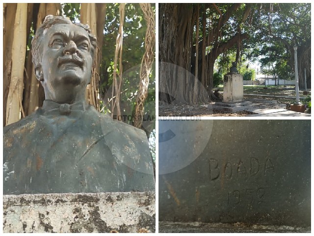 El Parque José López del Valle y el busto misterioso de Miramar